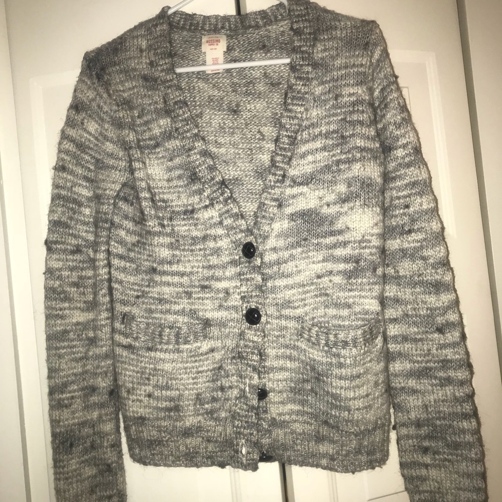 Large Mossimo Grey Cardigan